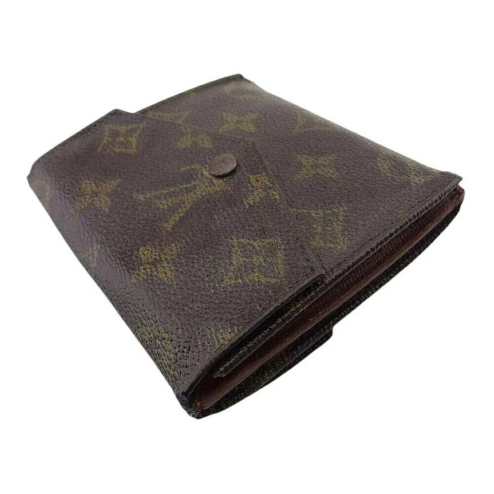 LOUIS VUITTON Bifold Wallet Brown beige Women M61660 Authentic secondhand